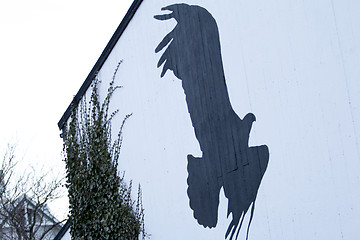 Image showing Eagle on the Wall