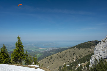 Image showing Landscape image on Kampenwand