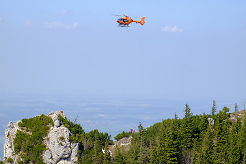 Image showing Mountain rescue helicopter