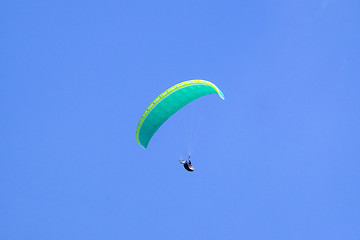 Image showing Paraglider in the sky