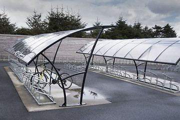 Image showing Bicycle Rack