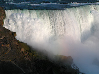 Image showing Close up of Niagara Falls