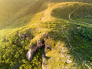 Image showing Tracks and trails Blue Mountains