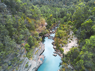 Image showing Mountain Creek and gorge