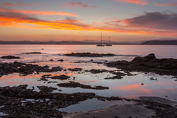 Image showing Batemans Bay sunset