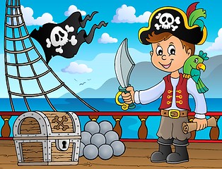 Image showing Pirate boy topic image 4