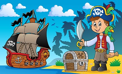 Image showing Pirate boy topic image 2