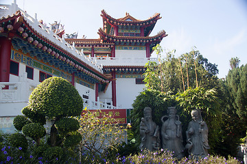 Image showing Detail of the Chinese Temple Kuala Lumpur