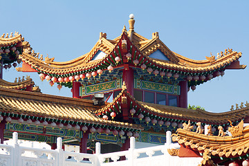 Image showing Detail of the Chinese Temple Kuala Lumpur