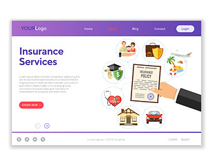 Image showing Insurance Services Concept