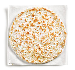 Image showing Flat Bread isolated on white background