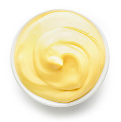 Image showing bowl of mayonnaise