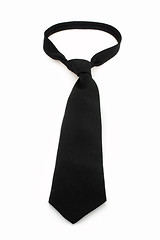 Image showing Black necktie