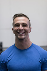 Image showing fitness trainer at the gym