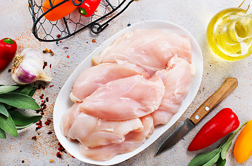 Image showing chicken fillet