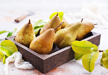 Image showing pears