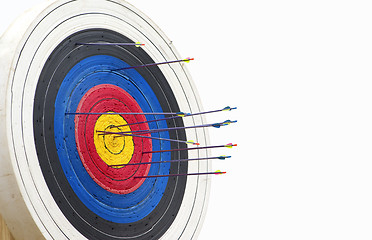 Image showing archery target