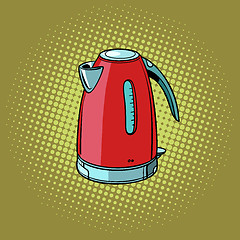 Image showing Electric kettle, kitchen equipment