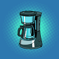 Image showing coffee machine, kitchenware