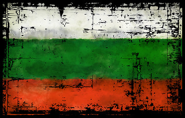 Image showing flag of bulgaria