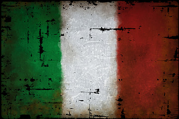 Image showing flag of italy