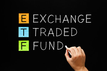 Image showing ETF - Exchange Traded Fund Concept