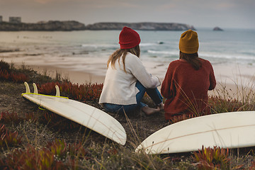 Image showing Another surf day