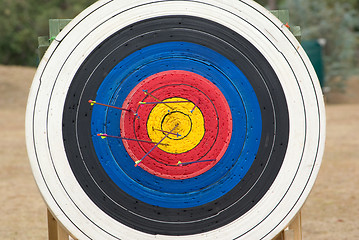 Image showing archery target