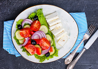 Image showing greek salad