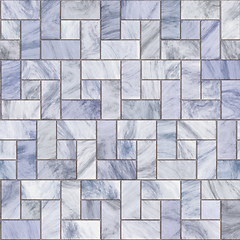 Image showing marble pavers or tiles