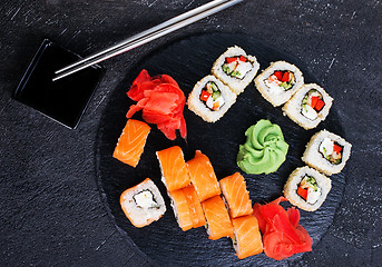 Image showing sushi