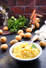 Image showing mashed potato