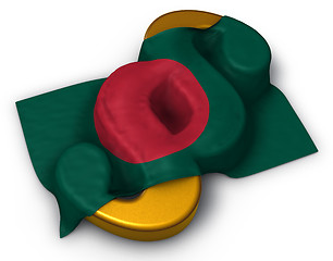 Image showing flag of bangladesh and paragraph symbol