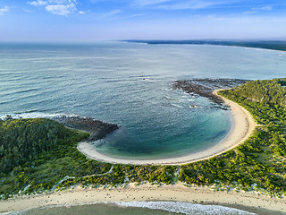 Image showing Broulee Spit beach