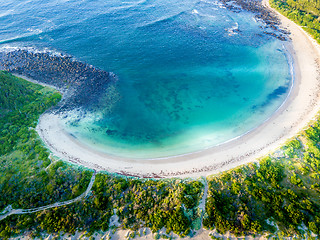 Image showing Broulee Spit south beach