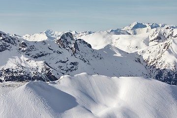 Image showing Mountains in the Alps