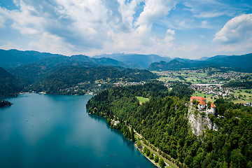 Image showing Slovenia - resort Lake Bled.