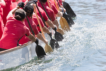 Image showing Dragon boat