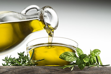 Image showing Olive oil