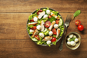 Image showing Chicken salad