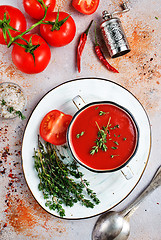 Image showing tomato soup