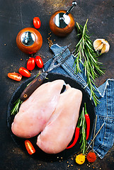 Image showing chicken fillet