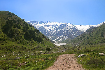 Image showing Chimgan mountains, Uzbekistan