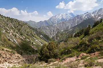 Image showing Chimgan mountains, Uzbekistan