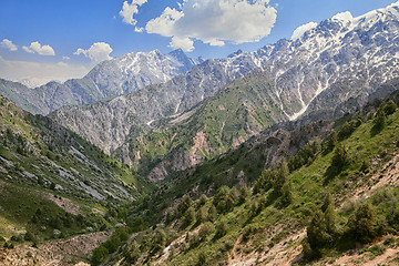 Image showing Chimgan mountains, Uzbekistan