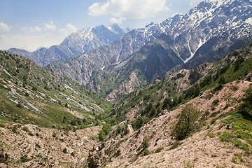 Image showing Chimgan mountains, Uzbekistan