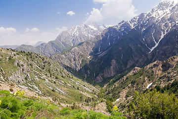 Image showing Chimgan mountains, Uzbekistan