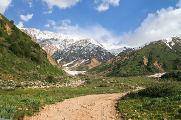 Image showing Chimgan mountains, Uzbekistan