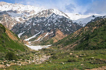 Image showing Chimgan mountains, Uzbekistan