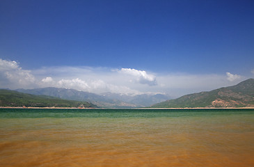 Image showing Charvak reservoir, Uzbekistan